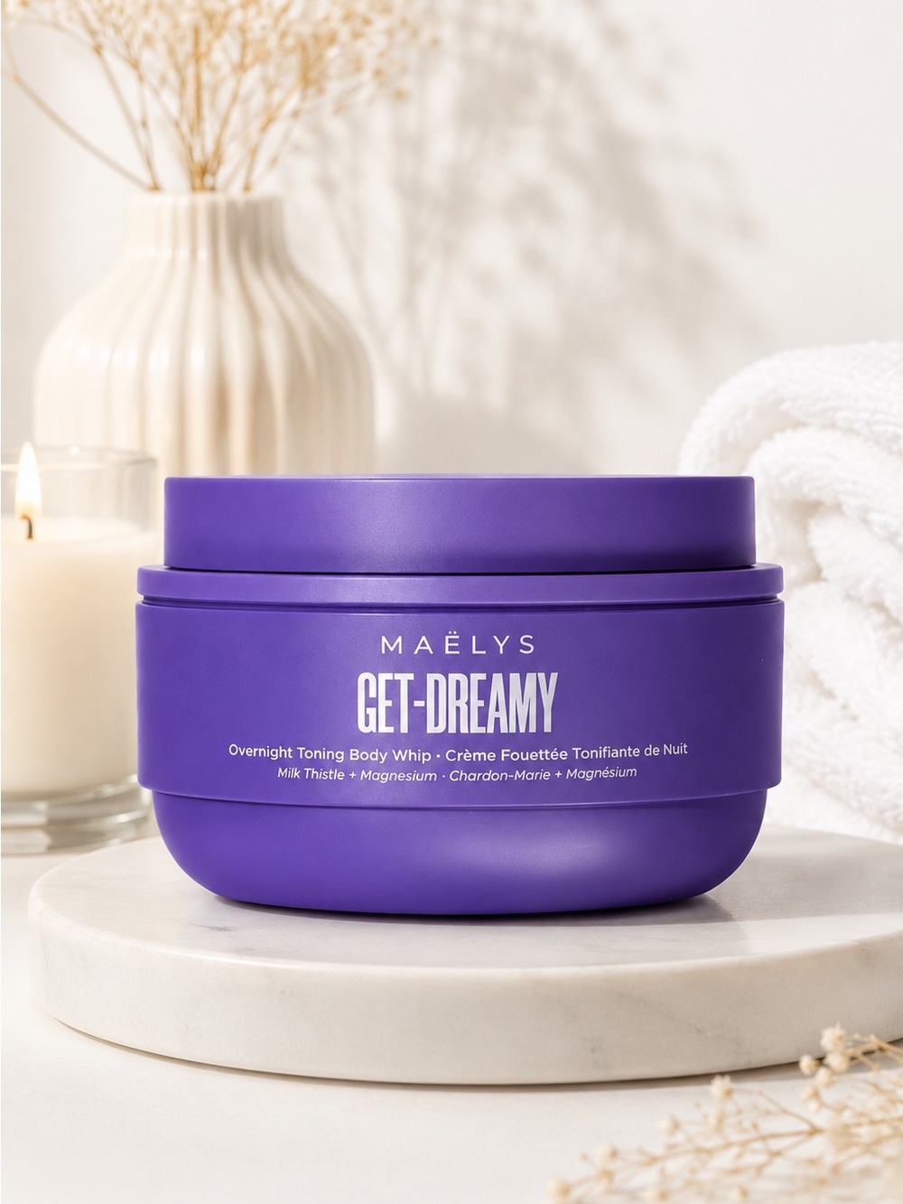 MAELYS GET-DREAMY Overnight Toning Body Whip w/ Magnesium 6.8 oz
